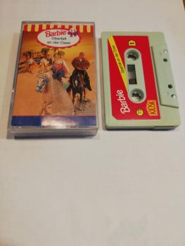 Barbie Folge 11 Überfall an der Oase Weiß mit Pinken Aufkleber 4.27211 Kiosk(Blaues Cover)